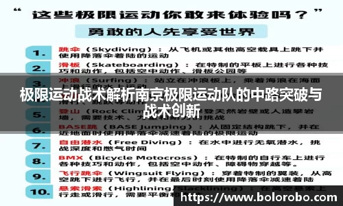 极限运动战术解析南京极限运动队的中路突破与战术创新